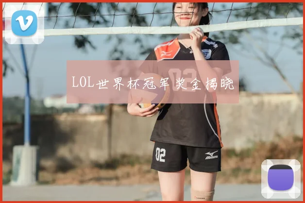 LOL世界杯冠军奖金揭晓
